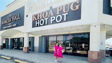 Khoa Pug Hot Pot - CLOSED. 2.0 (79 reviews) Hot Pot. $$Alief. “Had dinner with friends at Khoa Pug Hot Pot grand opening is a totally disappointment.” more. Outdoor seating. …